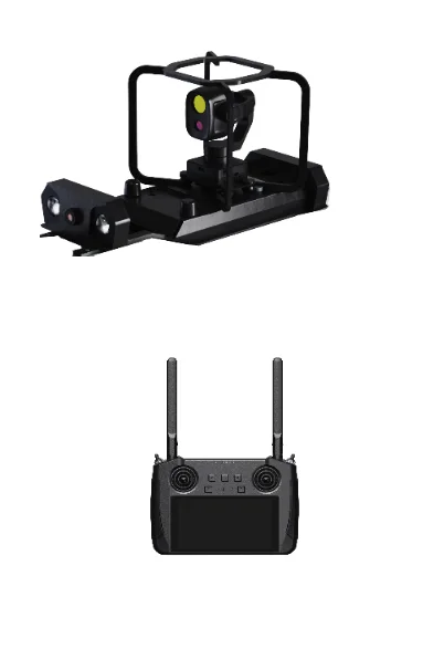 Remote control with screen (dual camera+dual gimbal) GO2